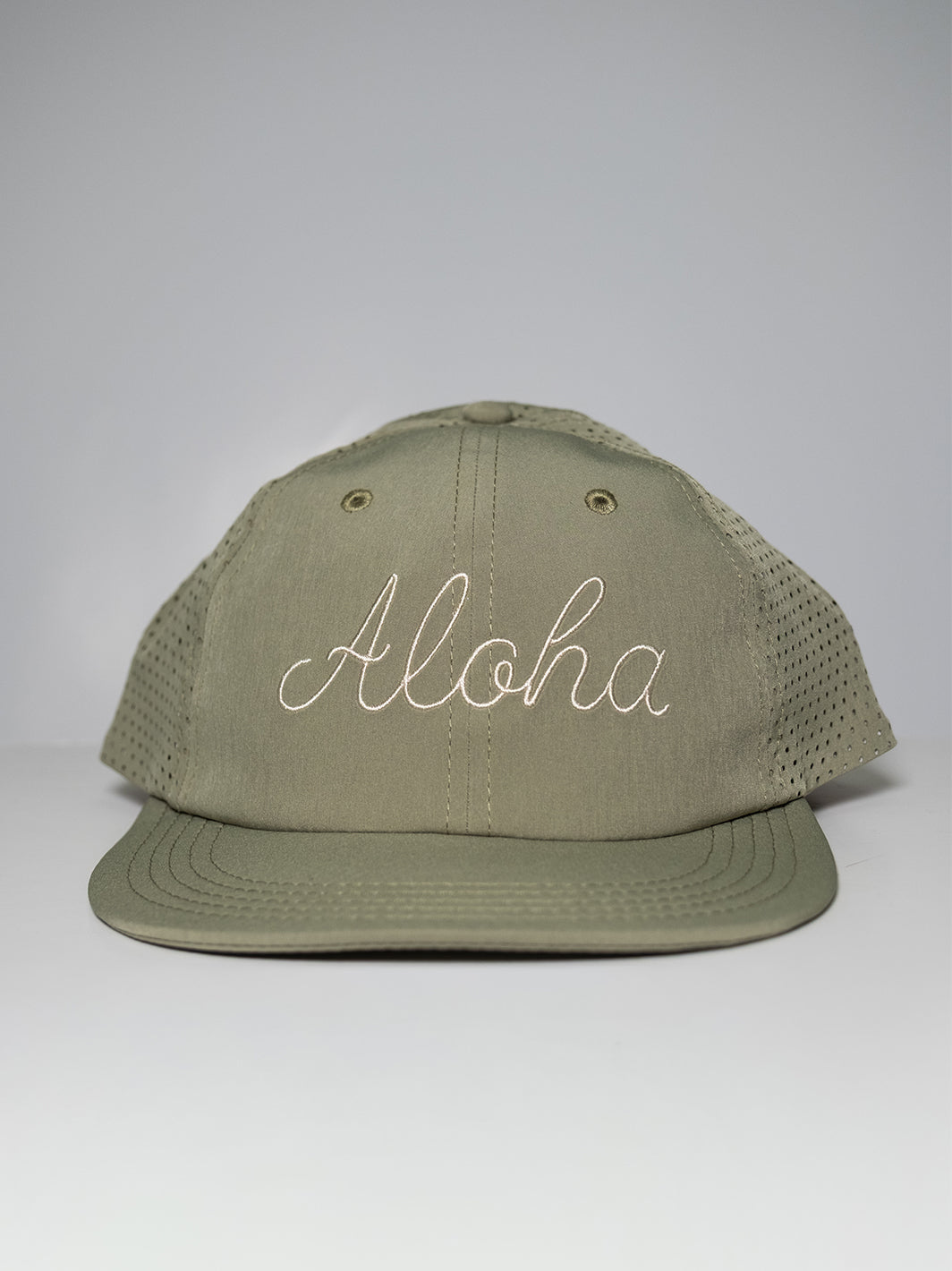Cursive Aloha Cap