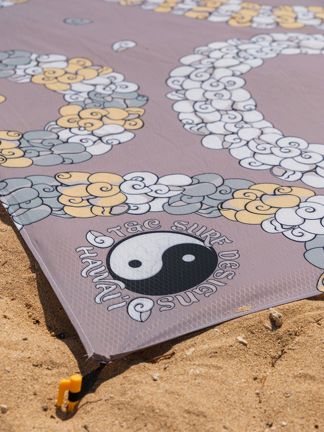 Shell Sand Thin Beach Mat - T&C Surf Designs