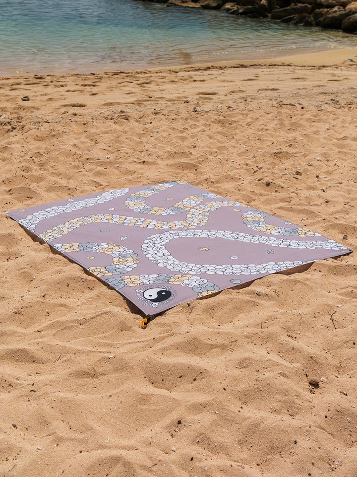 Shell Sand Thin Beach Mat - T&C Surf Designs