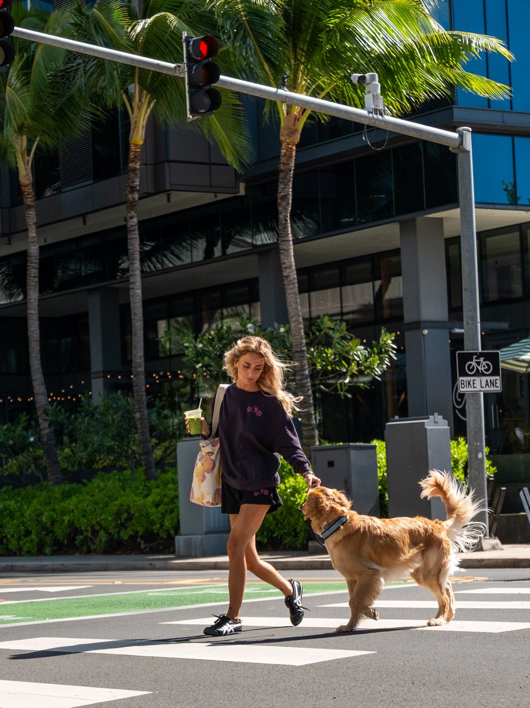 Watercolor Hau Track Short - T&C Surf Designs