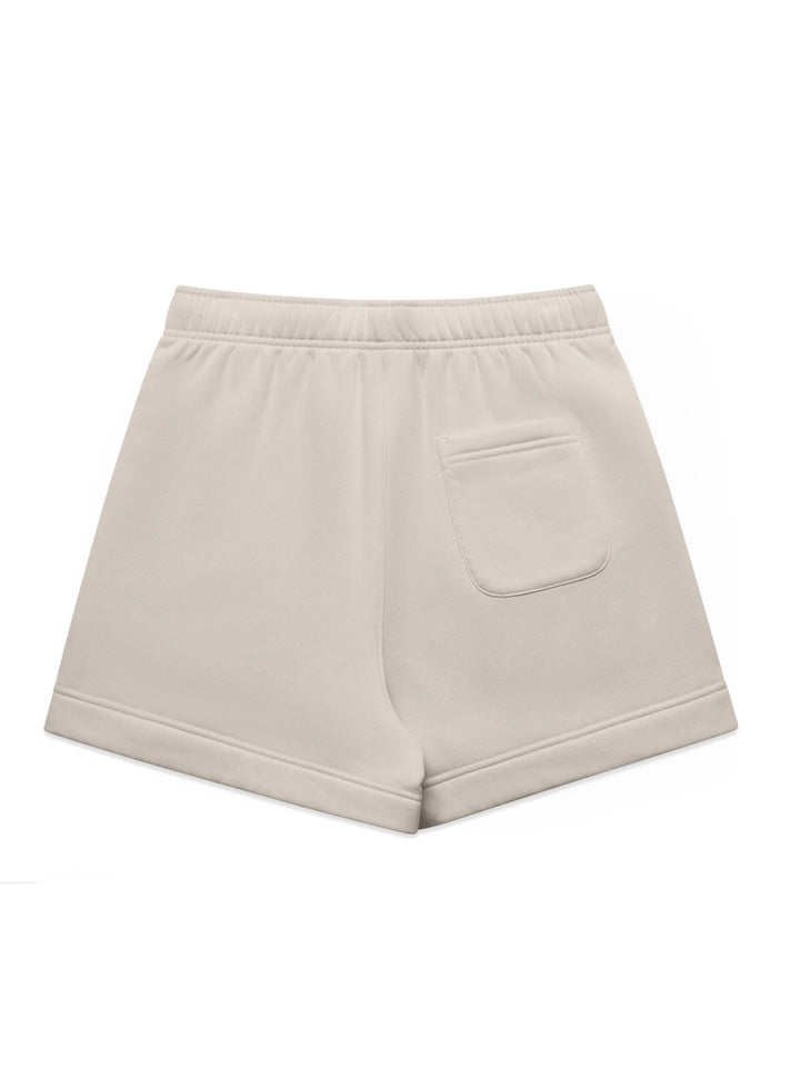 Dark Floral Logo Track Short