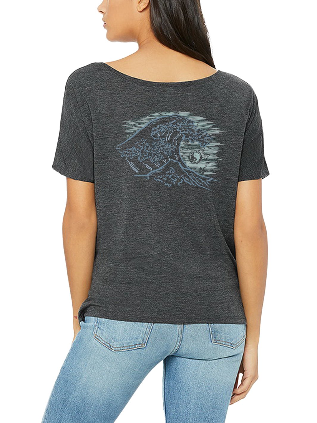 T&C Surf Designs T&C Surf Stoked Hokusai Slouchy Crew Tee, 