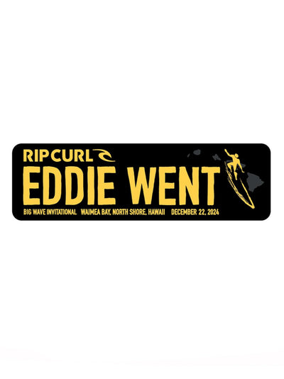 T&C Surf Designs Eddie Went Bumper Sticker,