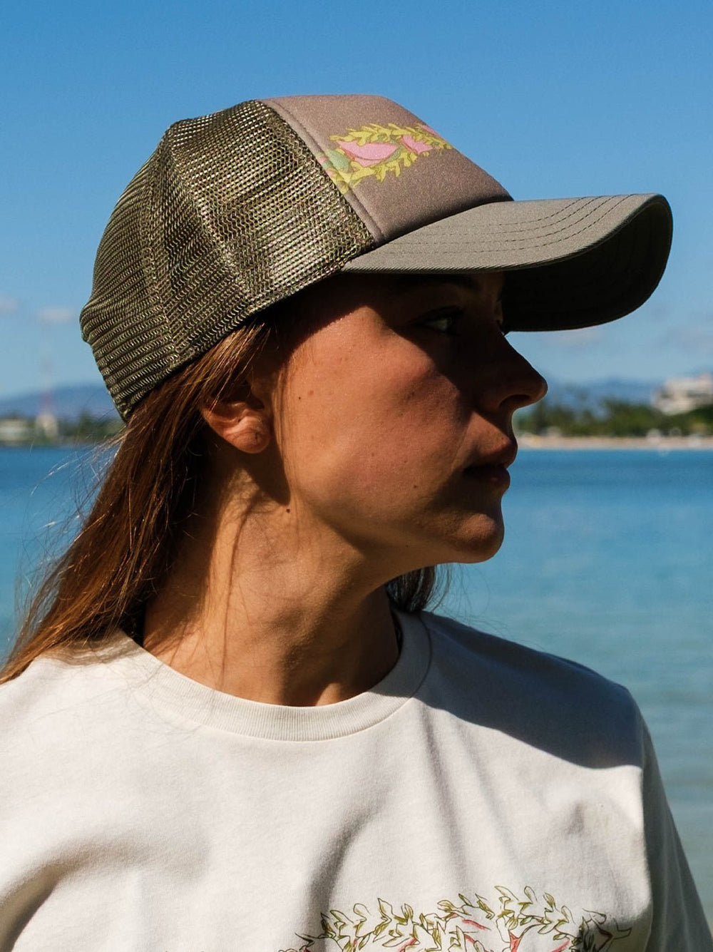 T&C Surf Designs Simple Lei Cap,