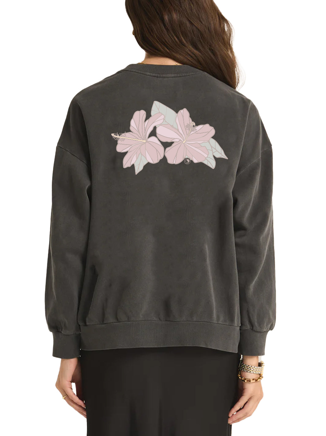 T&C Surf Designs Malama Pono Boyfriend Sweatshirt,