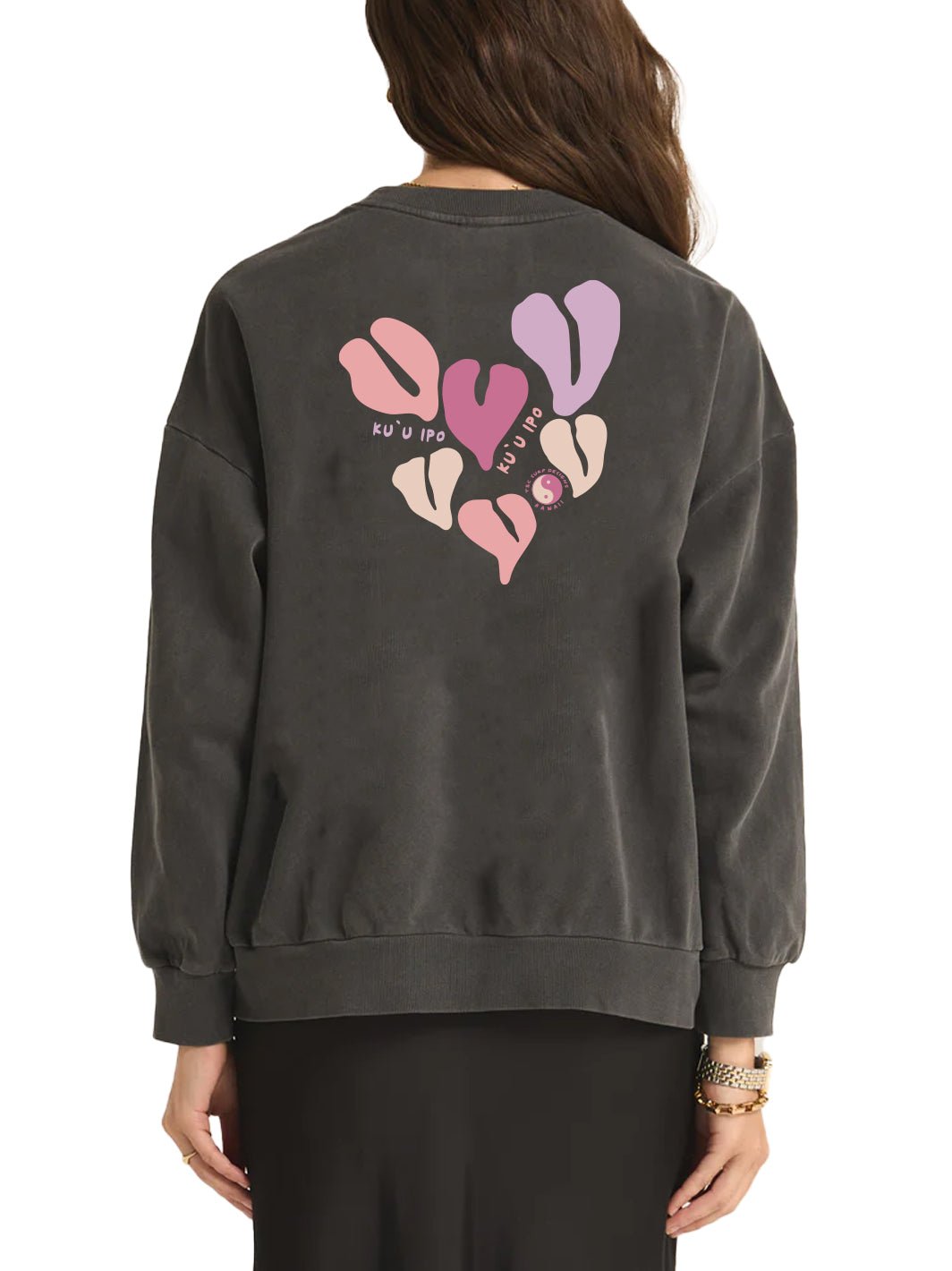 T&C Surf Designs T&C Surf Anthurium Heart Sunday Sweatshirt,