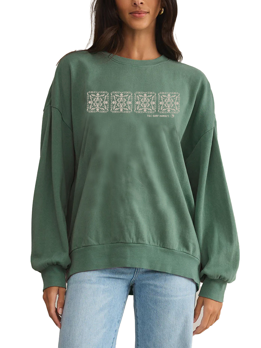 Quilt Band Sunday Sweatshirt