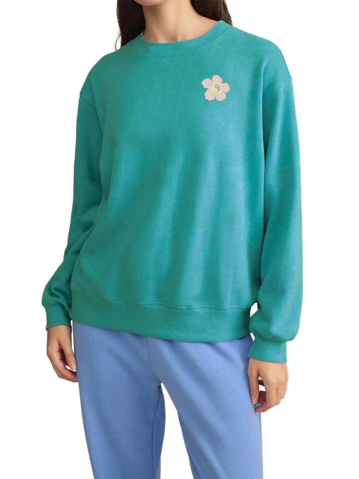 Hibiscus Bunch Boyfriend Sweatshirt