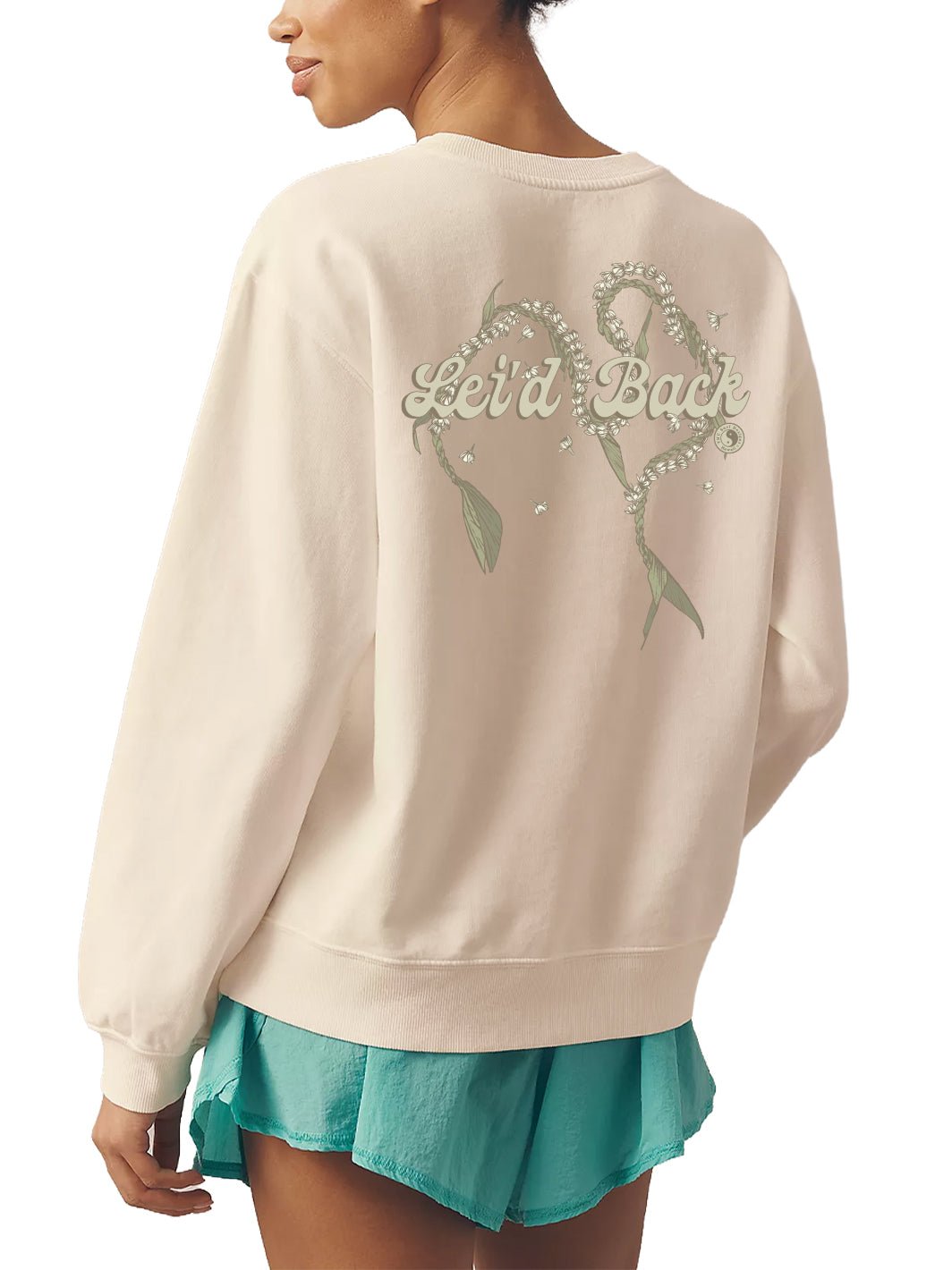 T&C Surf Designs Ti Pikake Lei First Date Sweatshirt,