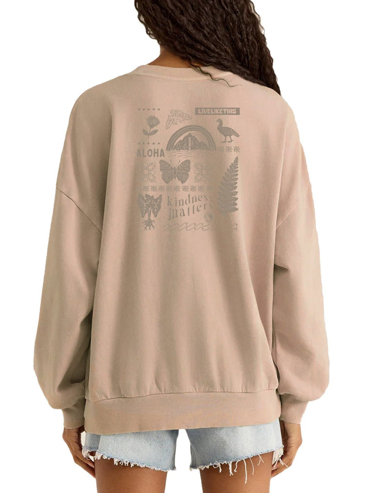 Nature Tile Sunday Sweatshirt - T&C Surf Designs
