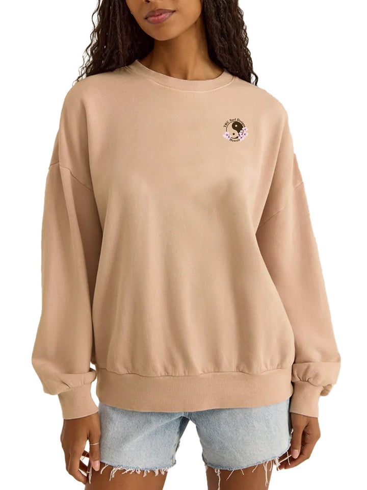 T&C Surf Designs Retro Sakura Logo Sunday Sweatshirt,