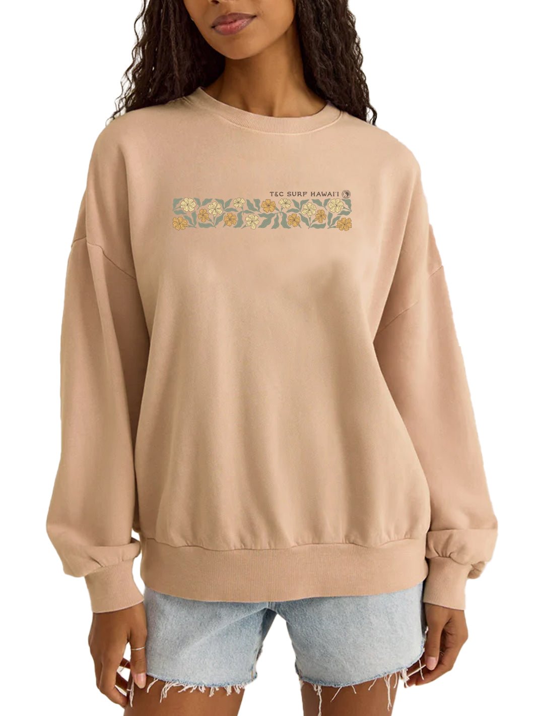 T&C Surf Designs Puakenikeni Band Sunday Sweatshirt,