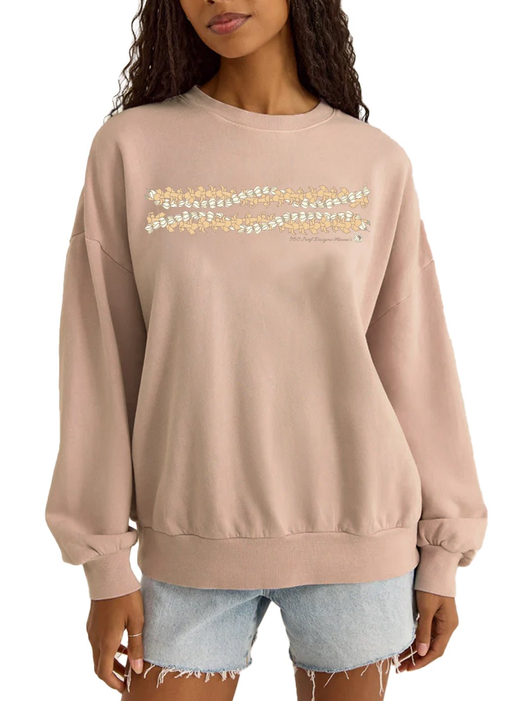 Lei Twist Sunday Sweatshirt - T&C Surf Designs