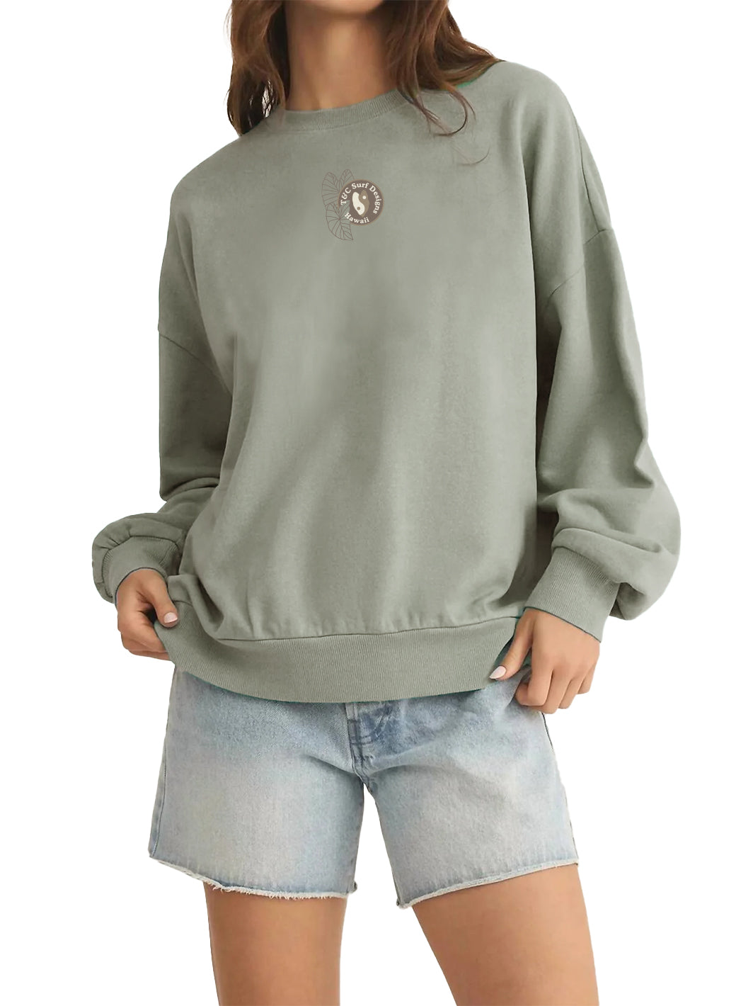 T&C Surf Designs Kalo Vertical Sunday Sweatshirt,