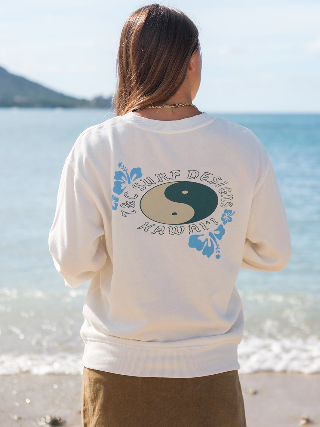 Logo Print Boyfriend Sweatshirt