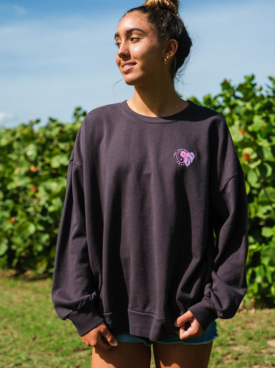 T&C Surf Designs T&C Surf Anthurium Heart Sunday Sweatshirt,