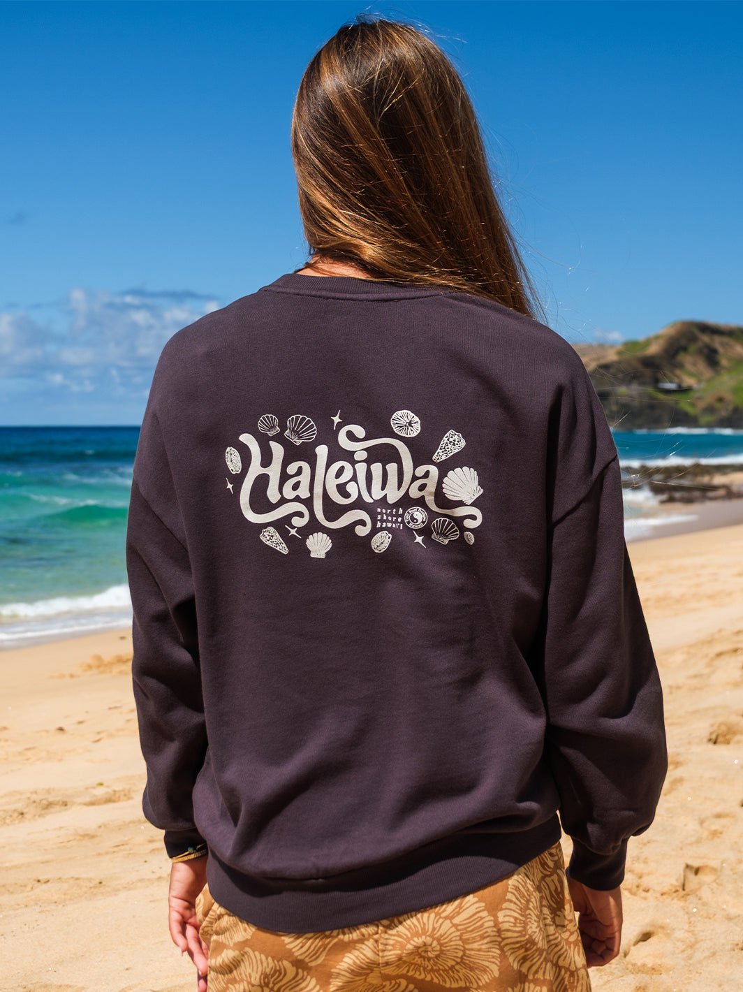 Haleiwa Shell Sunday Sweatshirt - T&C Surf Designs