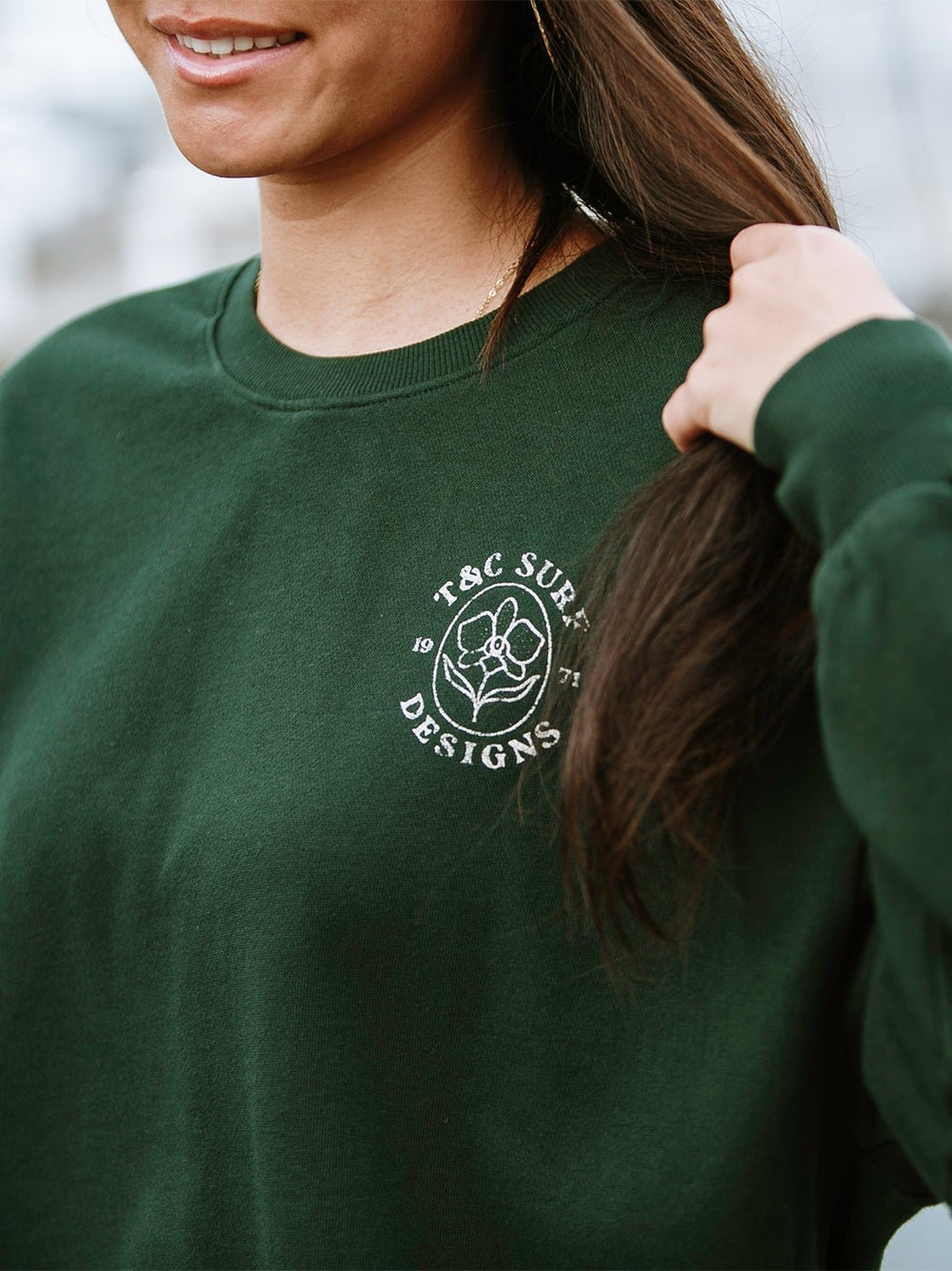 T&C Surf Designs PC Orchid Sunday Sweatshirt,