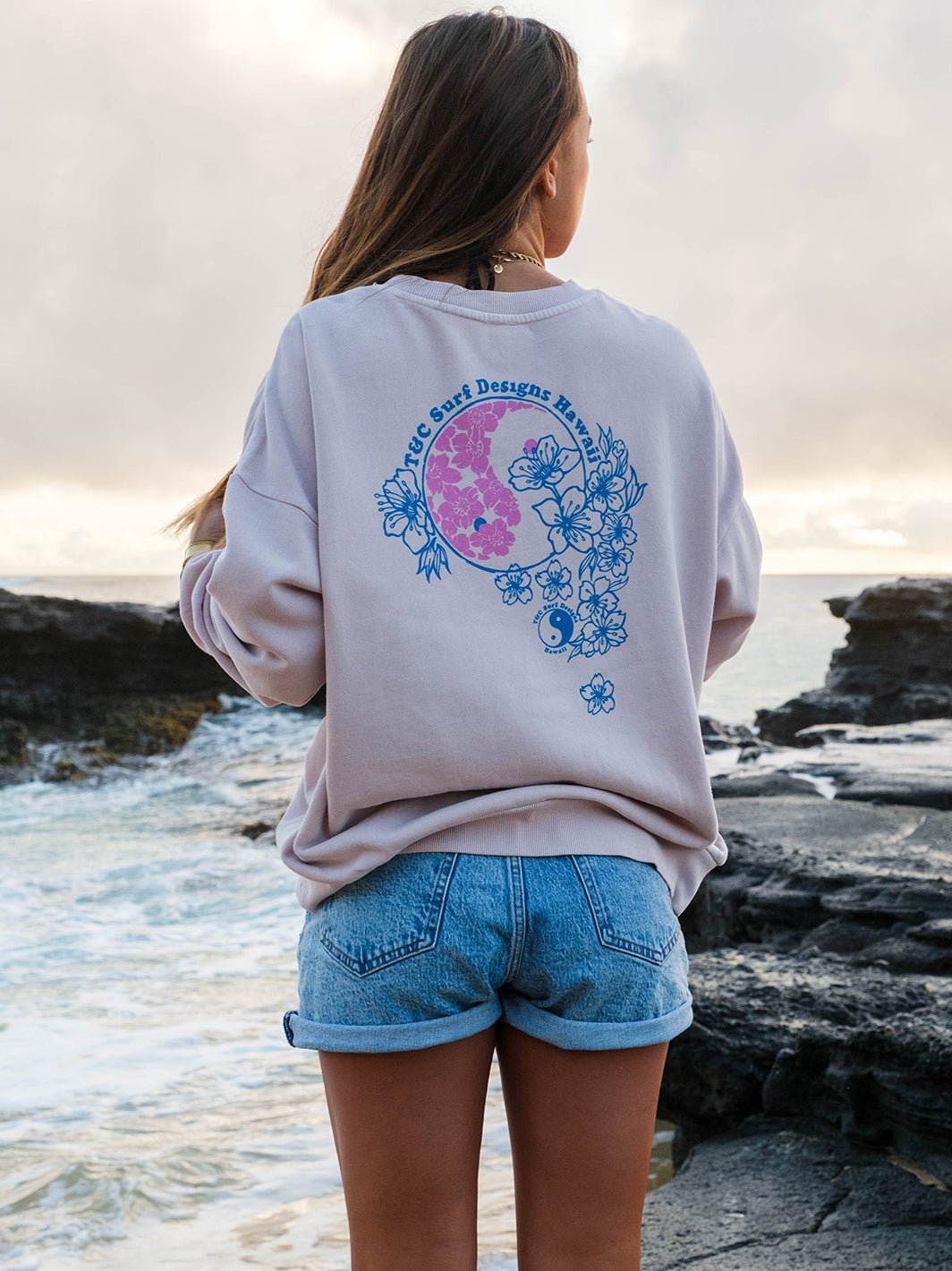 T&C Surf Designs T&C Surf Blossom Sunday Sweatshirt,