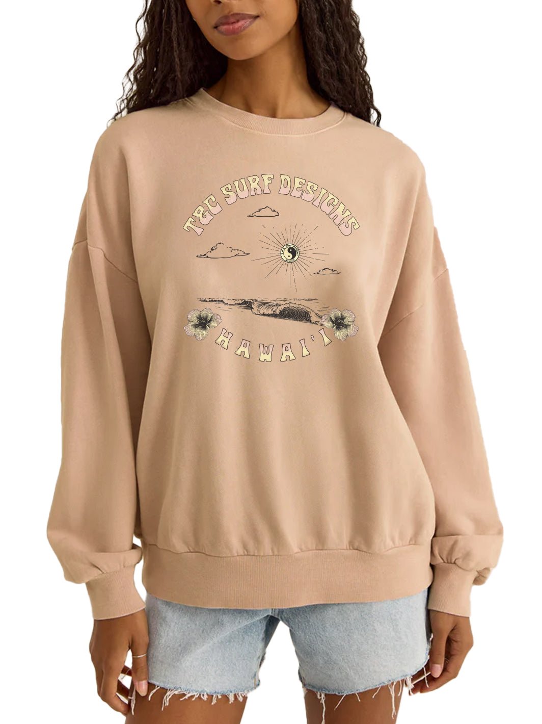T&C Surf Designs Sets Rolling Sunday Sweatshirt,
