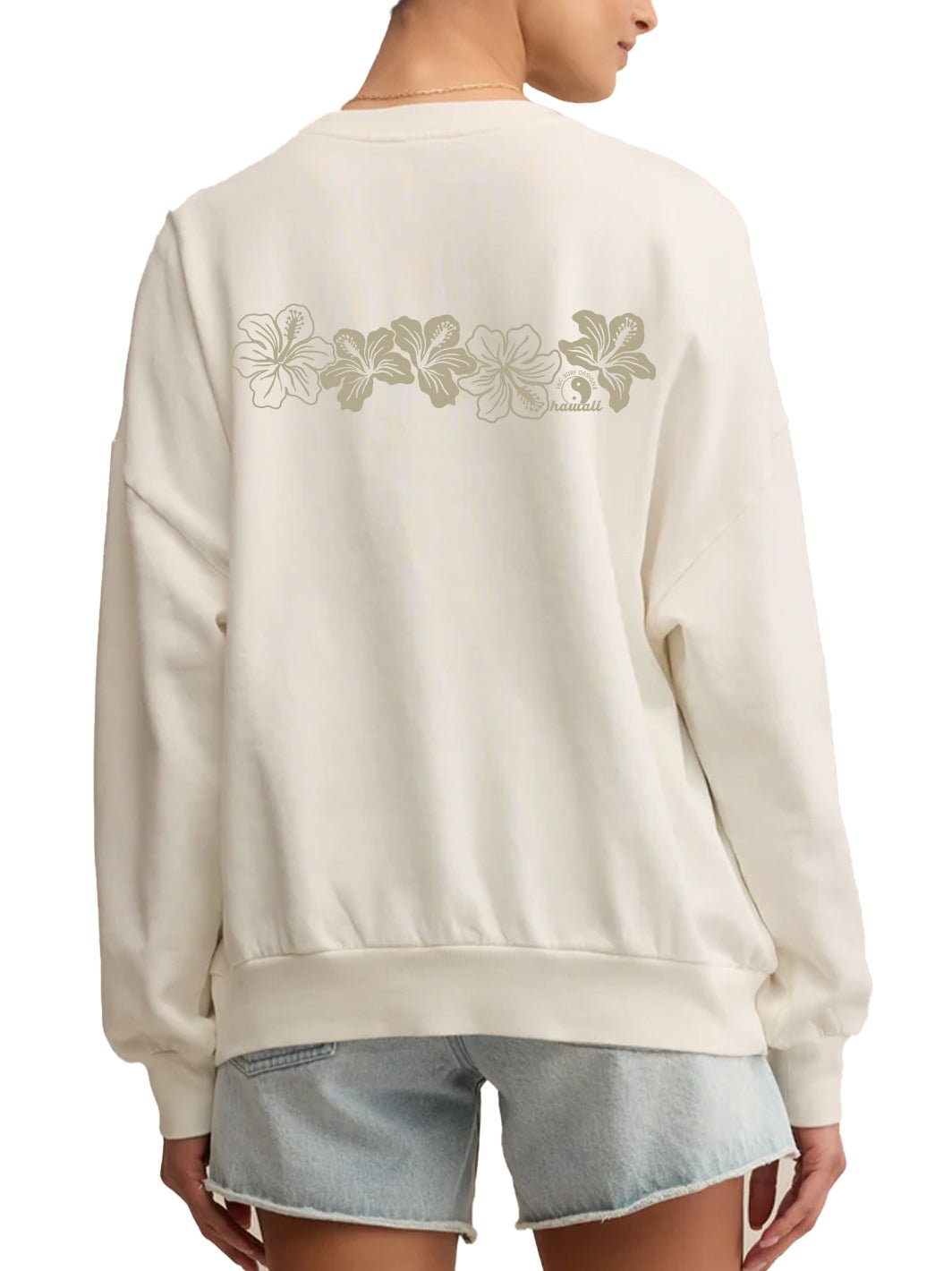 T&C Surf Designs Vintage Floral Band Sunday Sweatshirt,