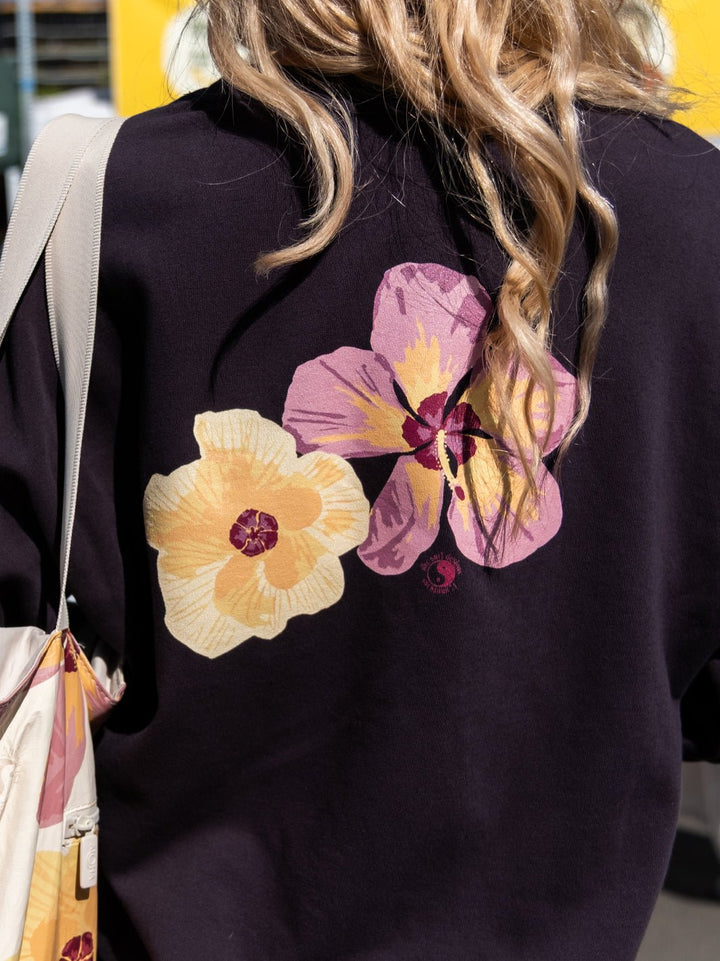 Watercolor Hau Sunday Sweatshirt - T&C Surf Designs