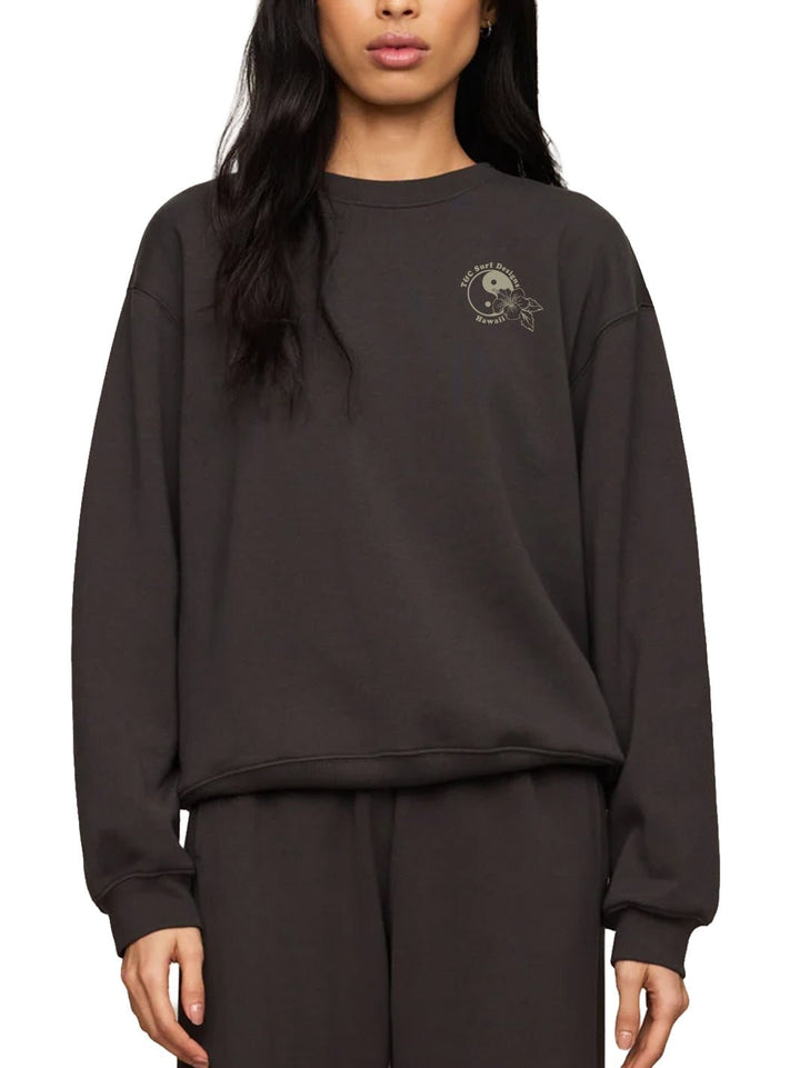 T&C Surf Designs Surf Minded Boyfriend Sweatshirt,