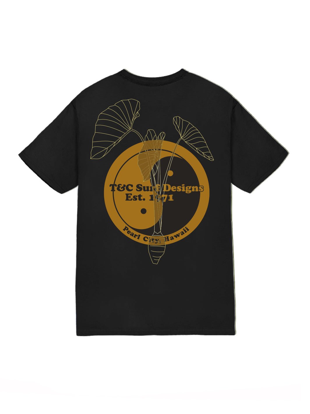 T&C Surf Designs Kalo Life Jersey Tee, Black / S