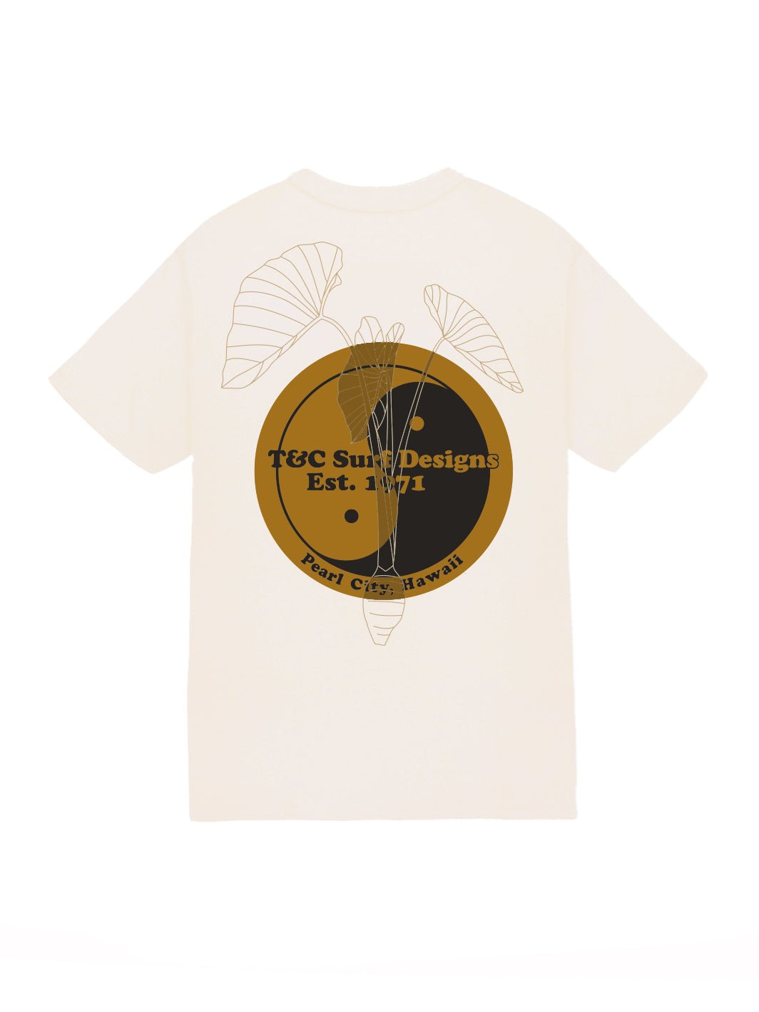 T&C Surf Designs Kalo Life Jersey Tee, Natural / S