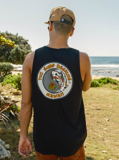 T&C Surf Designs T&C Surf Aloha Lily Koi Tank, 