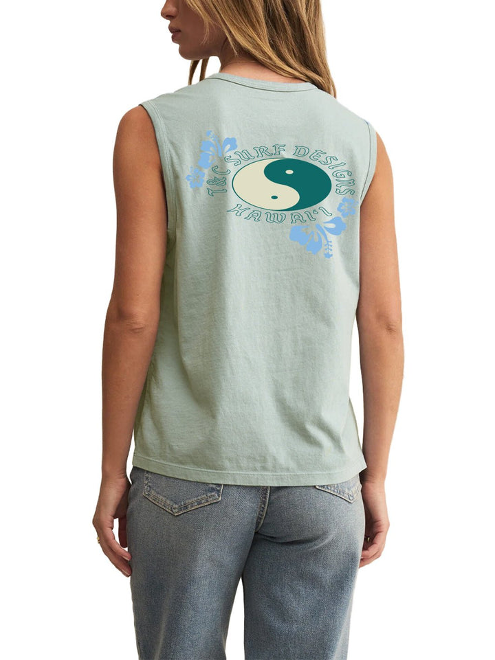 Logo Print Muscle Tank