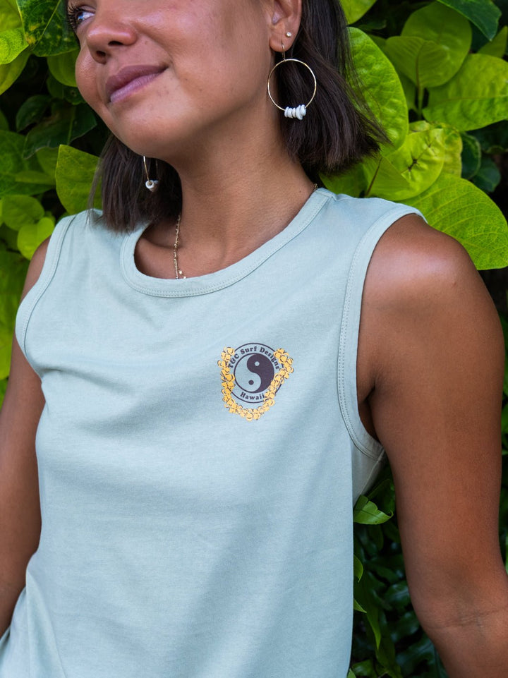 T&C Surf Designs More Lei Muscle Tank,