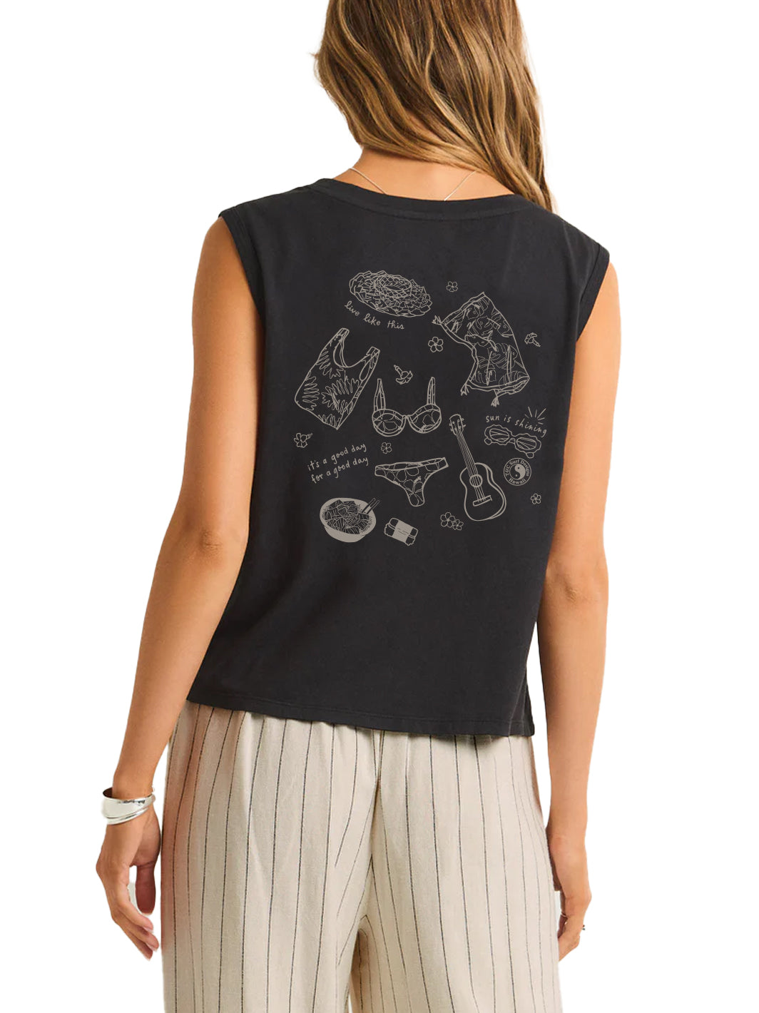 T&C Surf Designs Island Girl La Mer Tank,