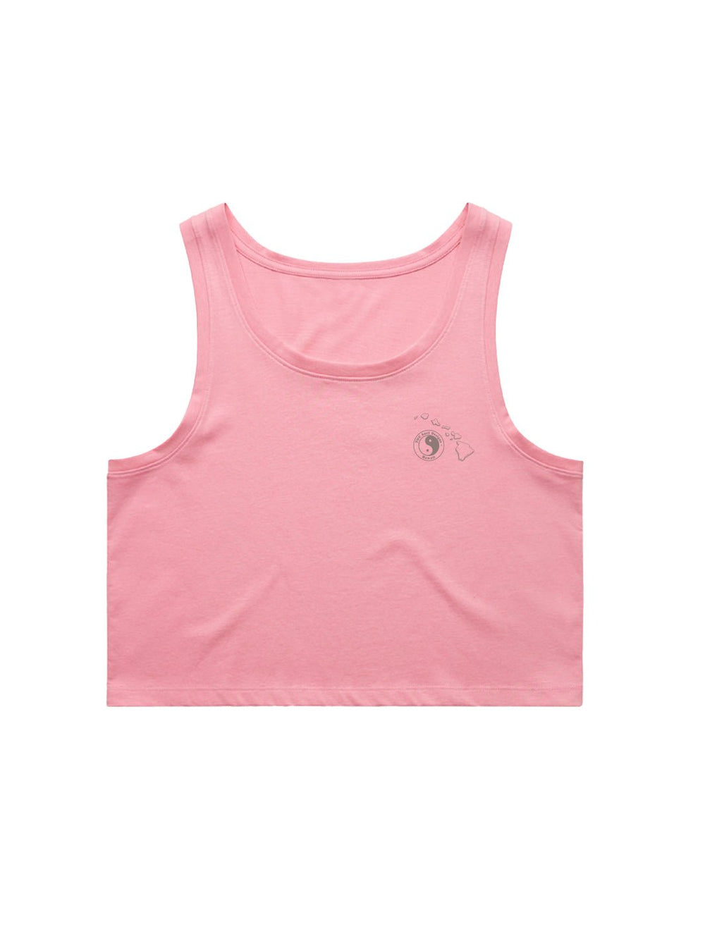 T&C Surf Designs Hawaii Map Crop Singlet Tank,