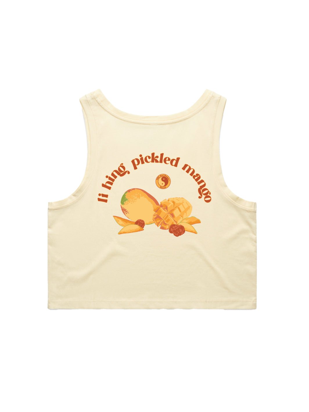 T&C Surf Designs Pickle Mango Crop Singlet Tank,