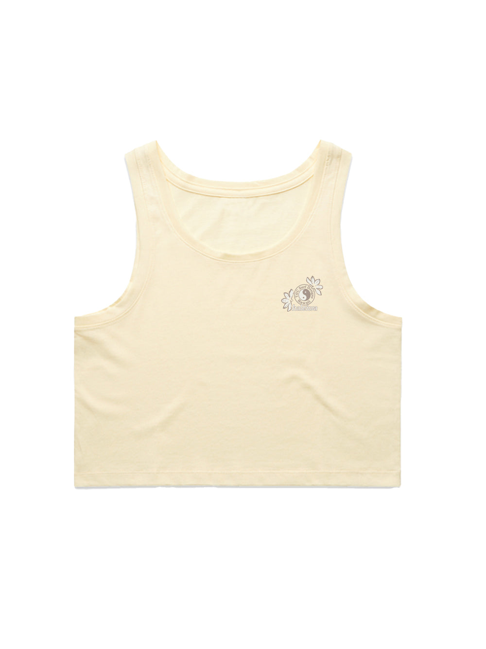 T&C Surf Designs All Kine North Shore Crop Singlet Tank,