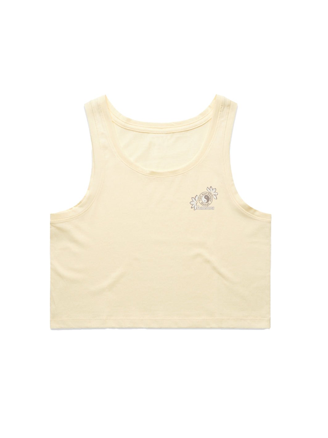 T&C Surf Designs All Kine North Shore Crop Singlet Tank,