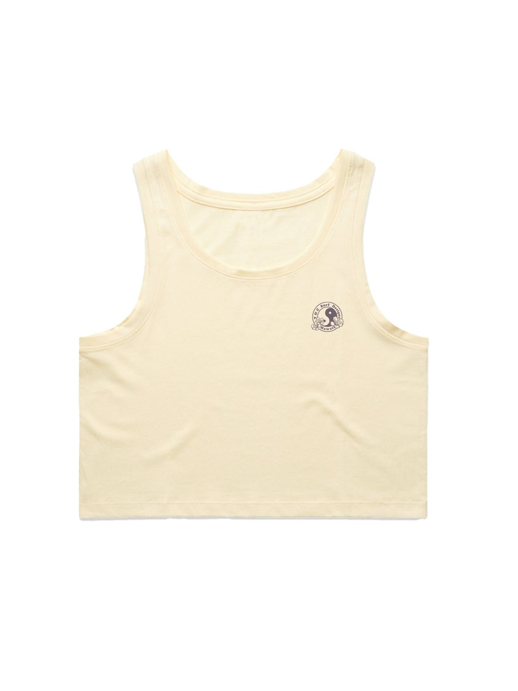 T&C Surf Designs Big Sakura Crop Singlet Tank,