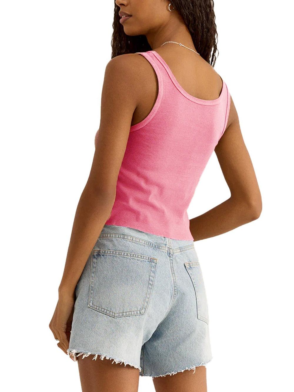 T&C Surf Designs Lined Logo Suntrip Tank,