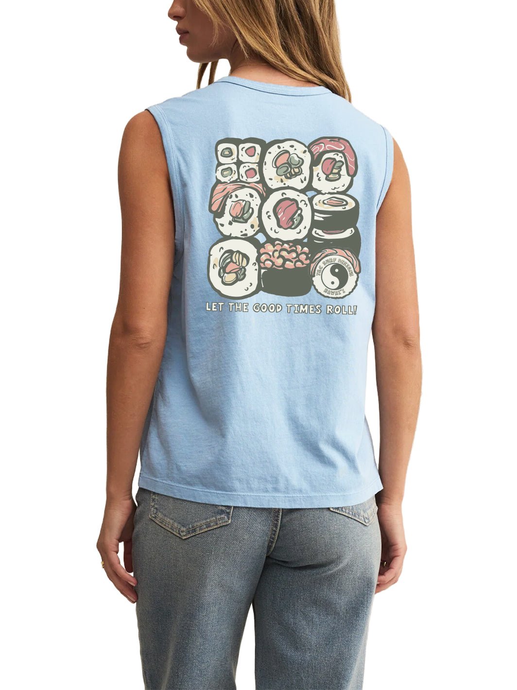 T&C Surf Designs Roll Muscle Tank,
