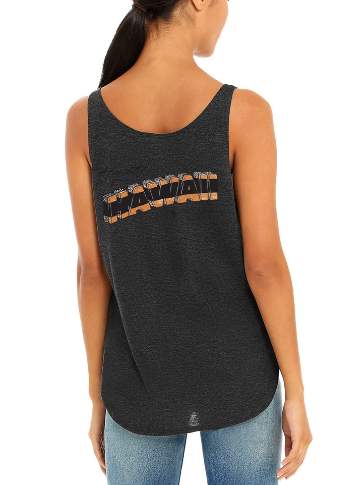 HI Postcard Slit Tank