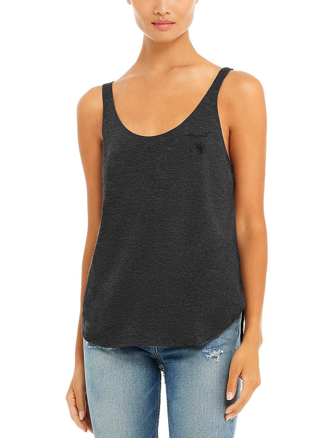 HI Postcard Slit Tank