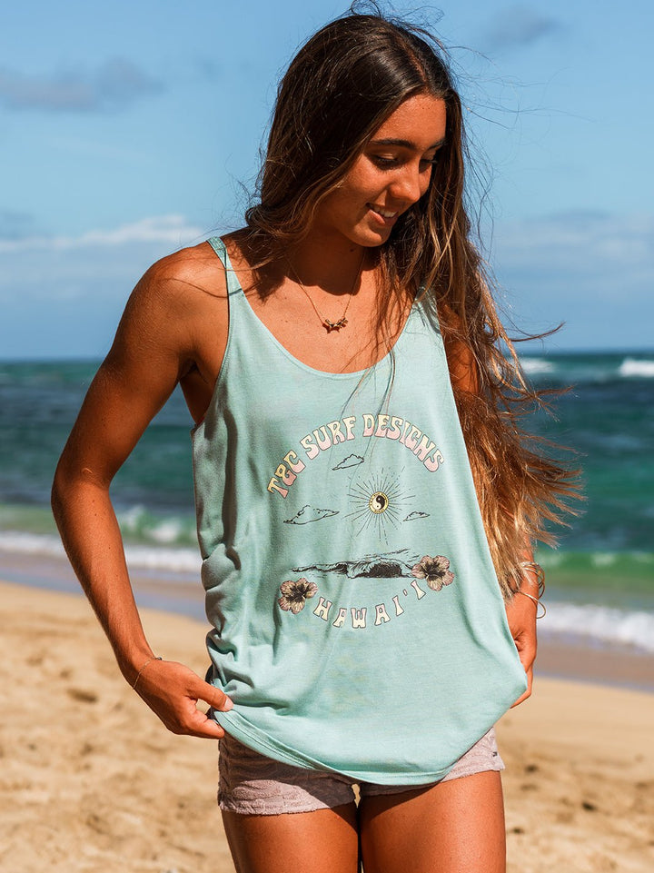 T&C Surf Designs Sets Rolling Slouchy Tank,