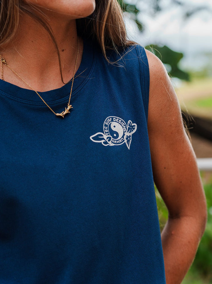 T&C Surf Designs Field of Anthuriums La Mer Tank,