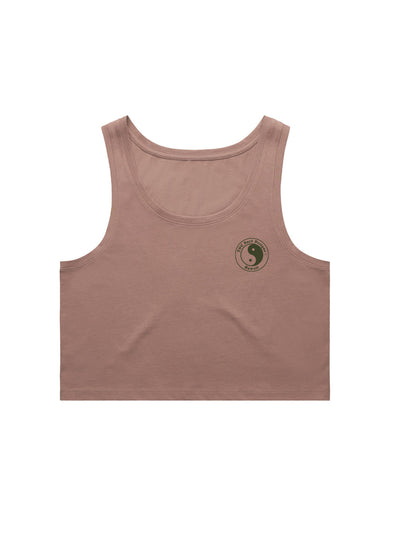 T&C Surf Designs T&C Surf Surfs Up Crop Singlet Tank, 