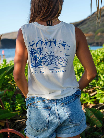 T&C Surf Designs North Shore Banzai La Mer Tank,