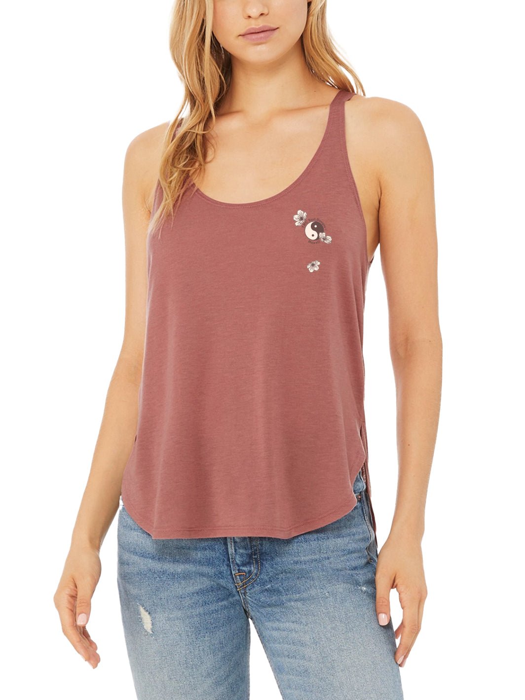 Sakura Branch Slit Tank - T&C Surf Designs