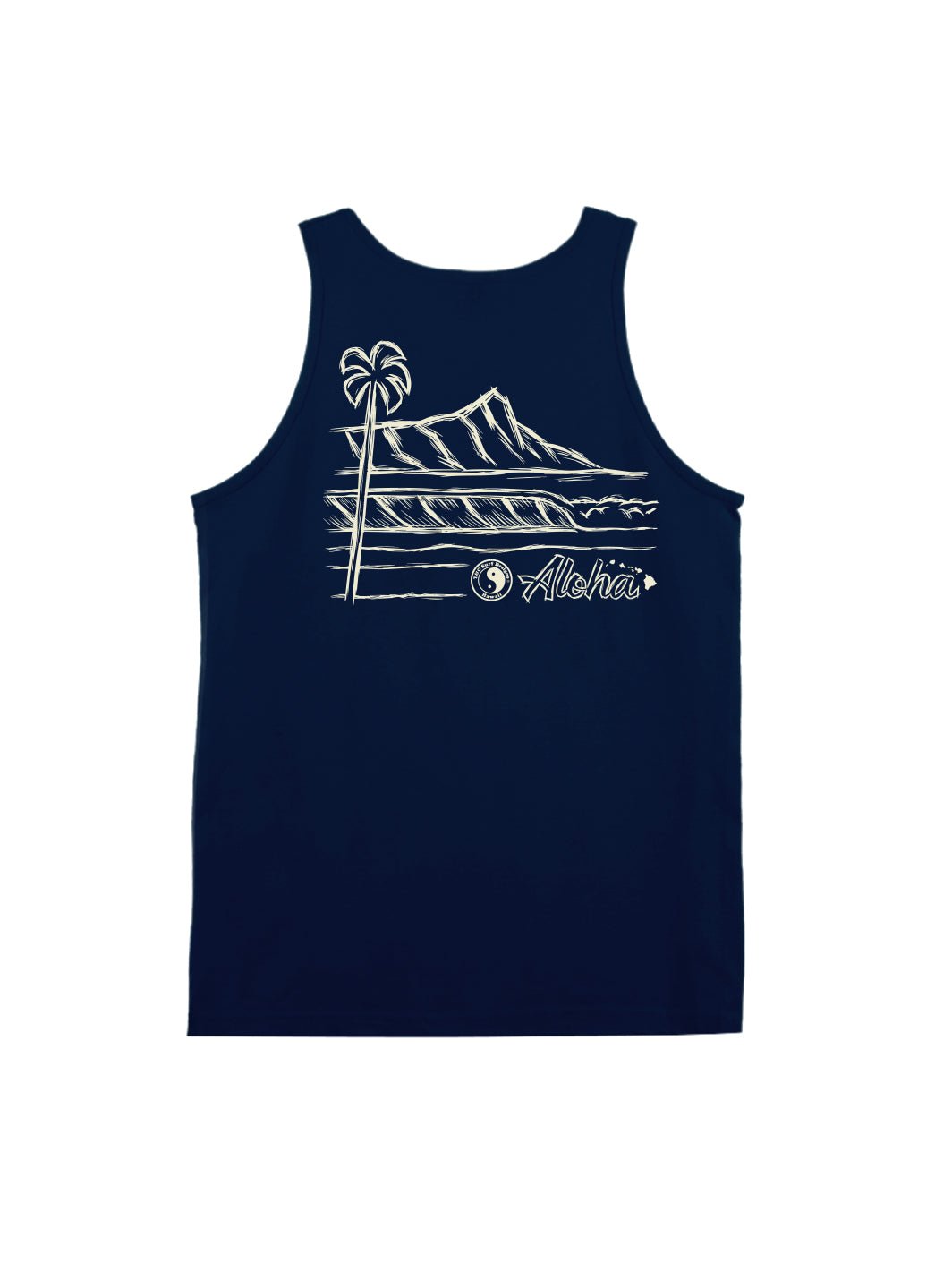 T&C Surf Designs Sketch Diamond Head Scenic Tank,