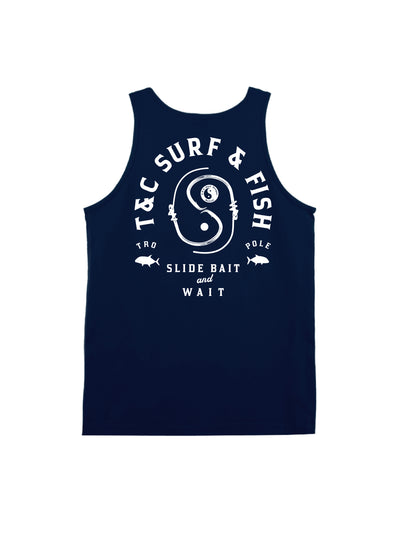 T&C Surf Designs T&C Surf Waiting Game Tank, Navy / S
