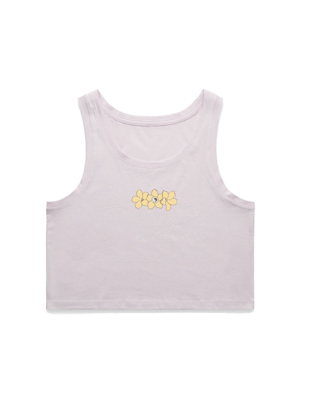 T&C Surf Designs Puakeni Branch Crop Singlet Tank,
